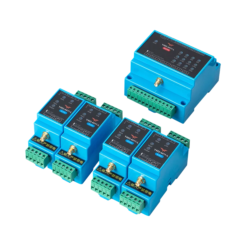 Yanji IoT 4DI+4DO LoRa wireless I/O module