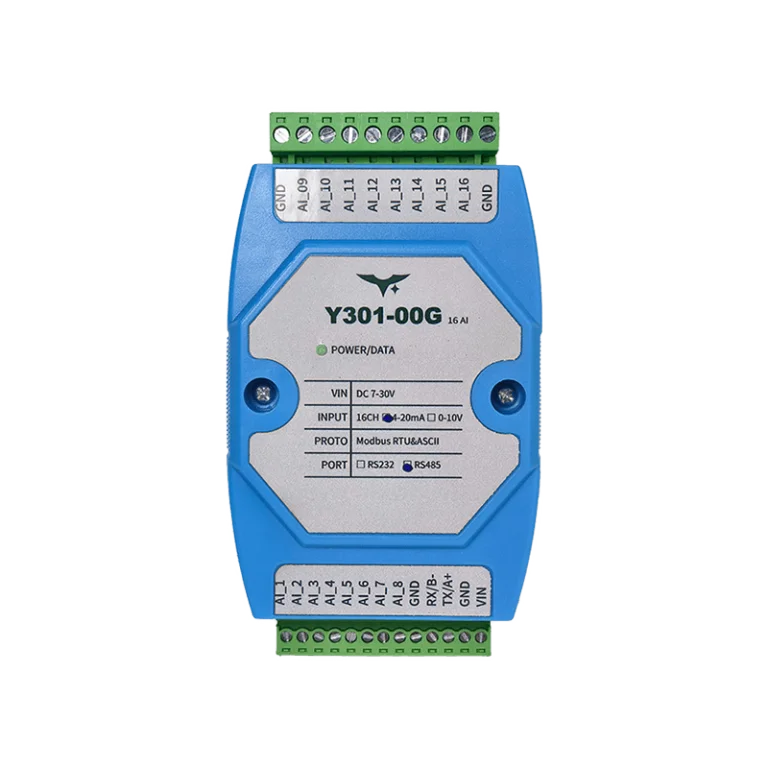 Modbus-RTU I/O module for industrial automation