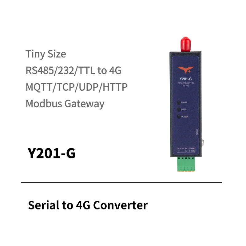 Y201-R Serial to Ethernet DTU device for industrial IoT