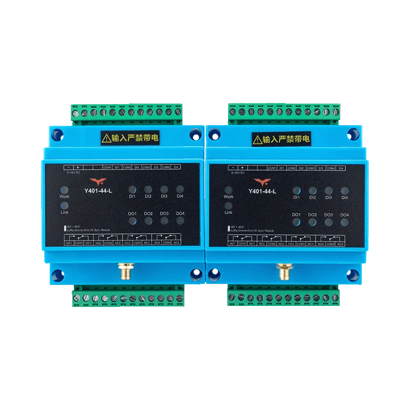 Y401-44-L LoRa I/O sync module with 4DI/4DO ports