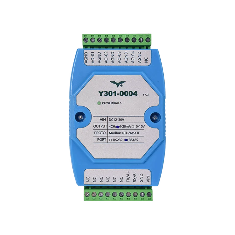 RS485 I/O module for industrial IoT automation