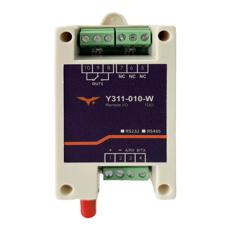 Remote I/O module with 8DI/8DO and Ethernet connectivity