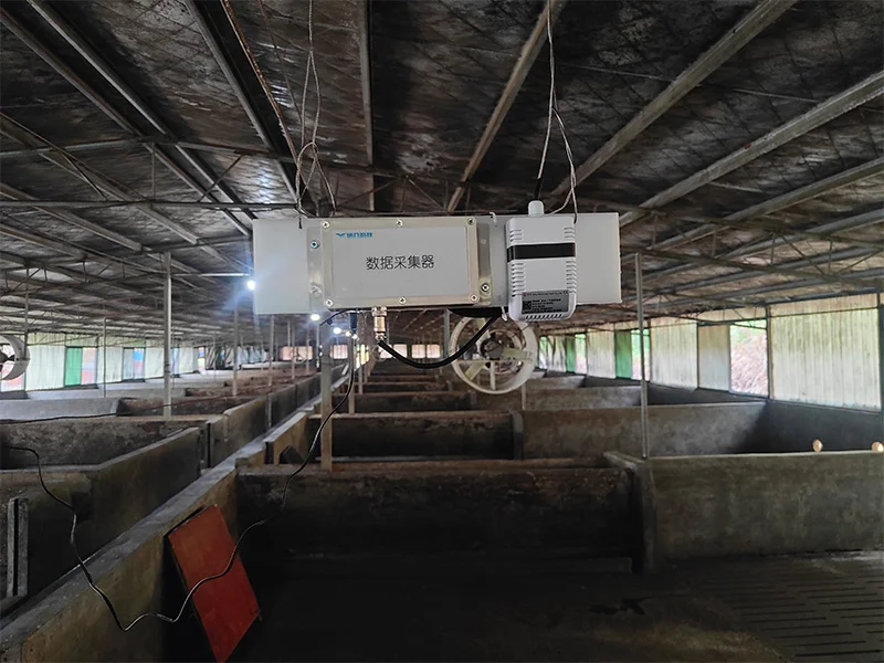 Smart pig farm environment monitoring with YenGear IoT data logger and DTU for livestock health management